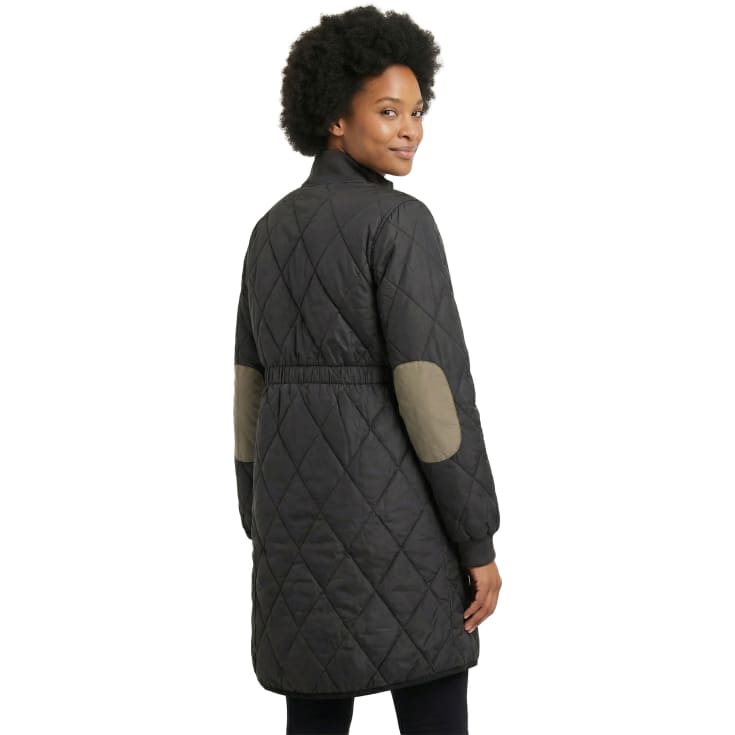 Westborn lang dame termojakke, Black, XL