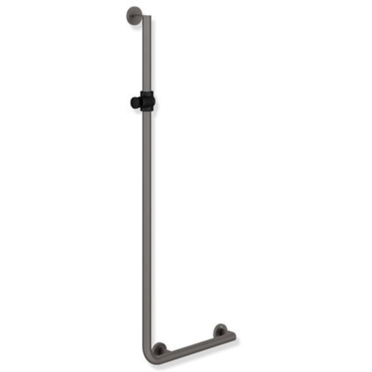 Hewi 900 L støttegreb/brusestang, 45x125 cm, højre, mat grå/sort