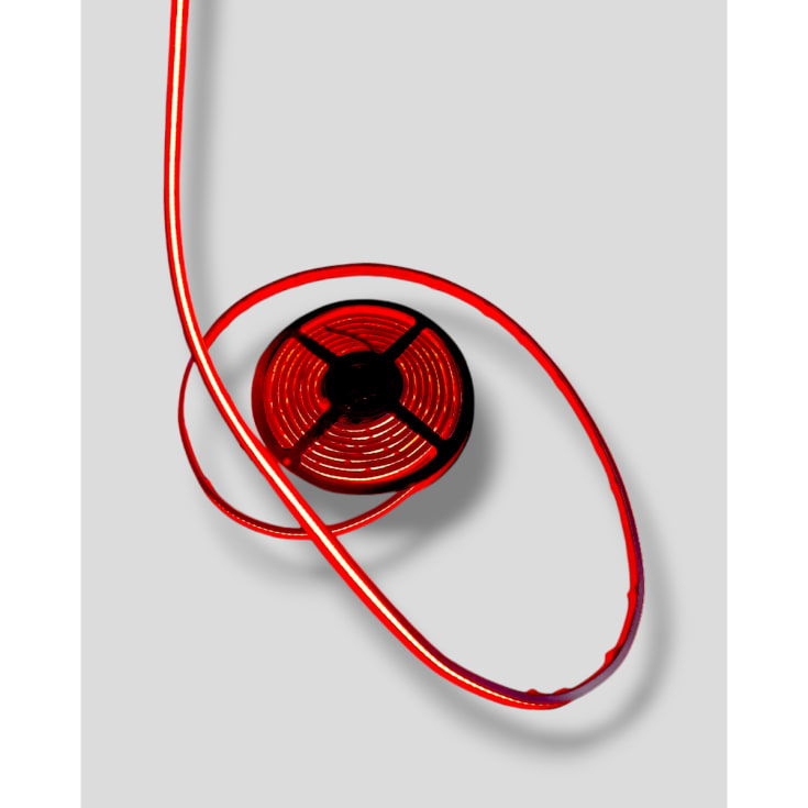 HiluX RGBW COB LED Strips 24V RGB+3000K CRI90+, 5M IP67