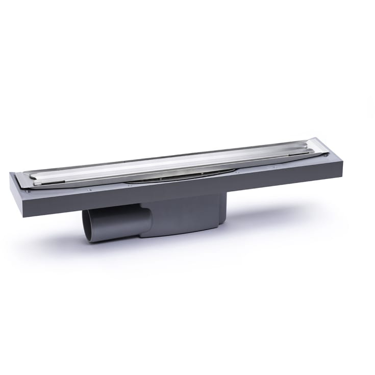Purus Pro Line Premium komplett golvbrunn, Ø75 mm, 700 mm, gavel