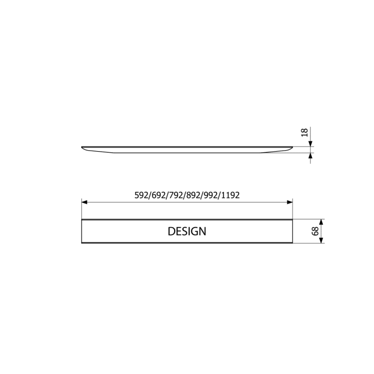 Purus Pro Line Chess sil, 1000 mm