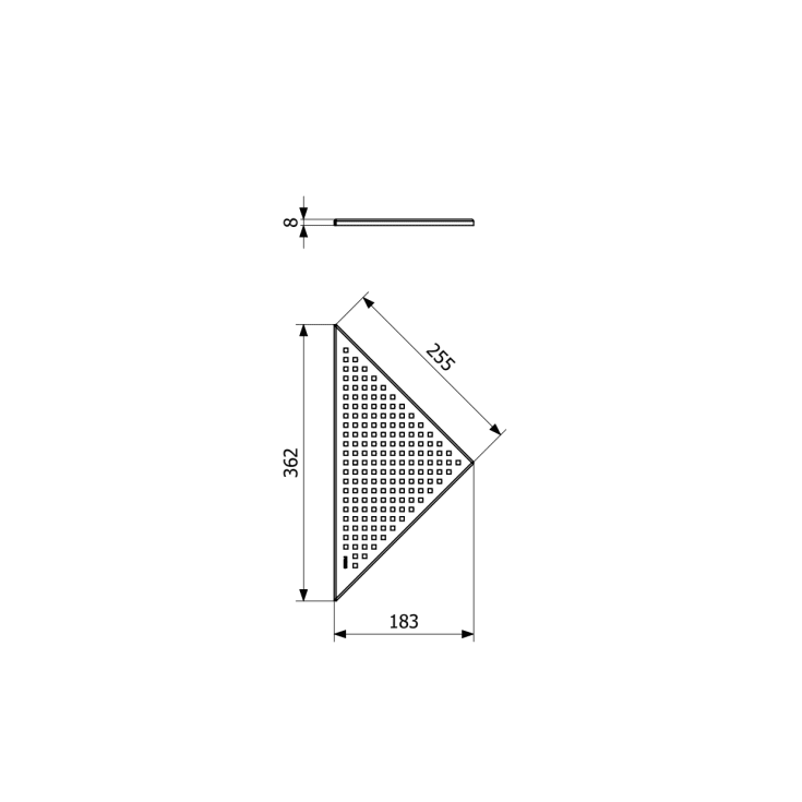 Purus Corner Chess sil, brons