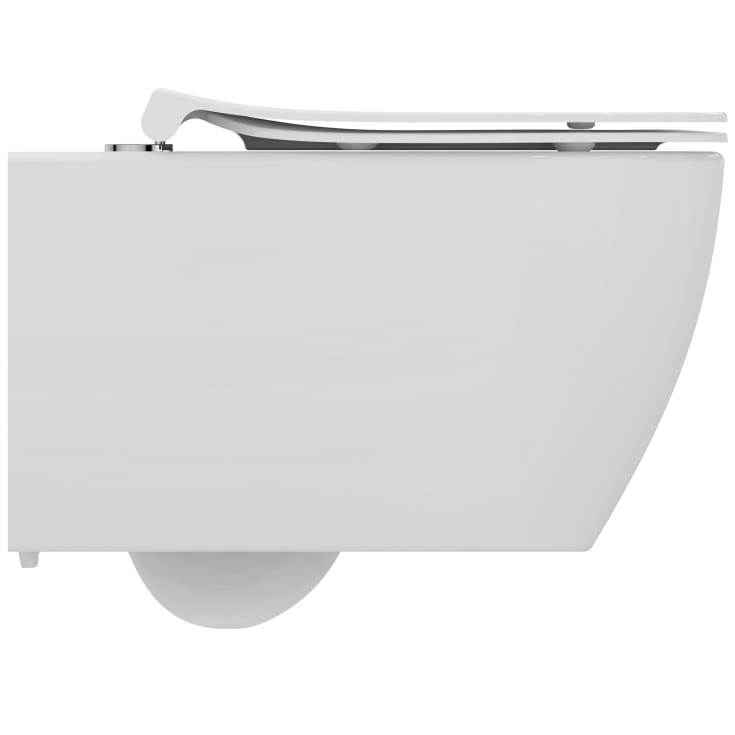 Ideal Standard væghængt toilet, uden skyllekant, hvid