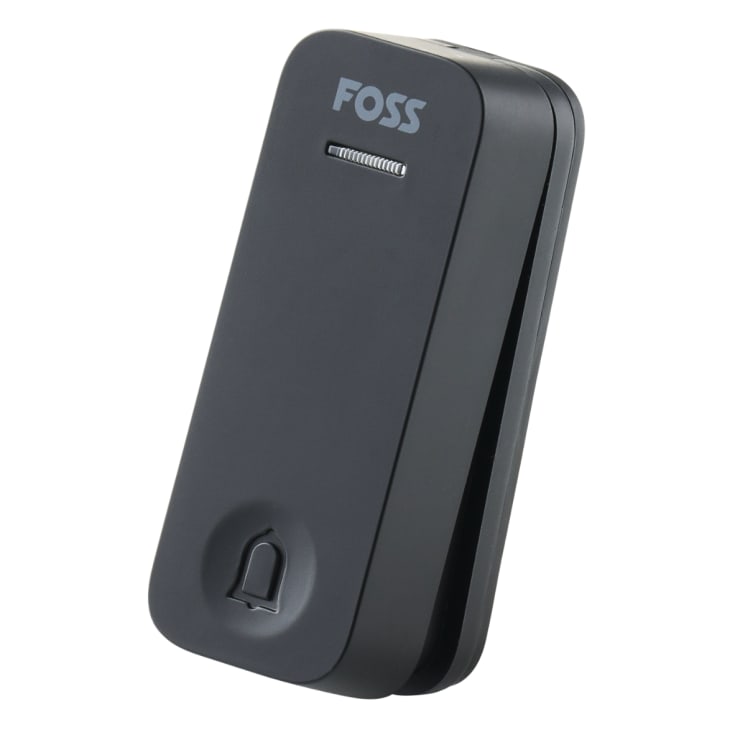 Foss Trend Bluu 1 Novus dørklokke, trådløs, 150 m, sort