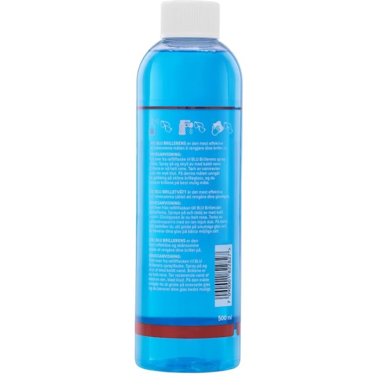 Norenco Optikerns brillerens, refill, 0,5 liter