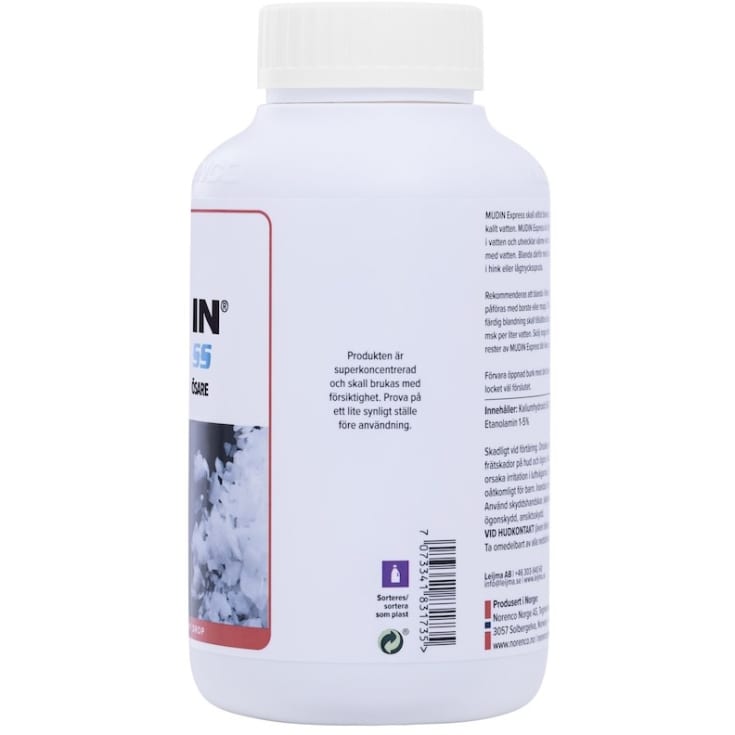 Norenco Mudin Express fedtopløser, 1 liter