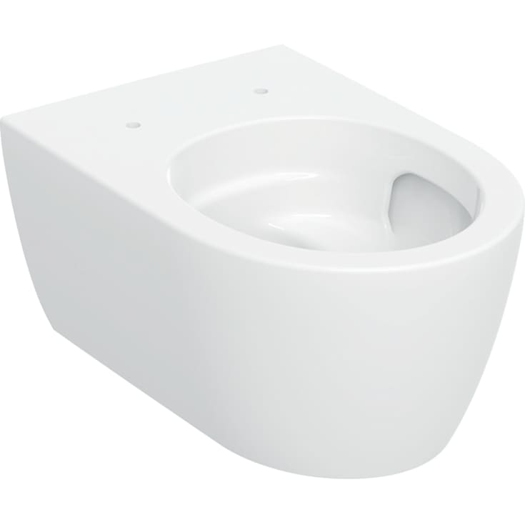 Geberit iCon væghængt toilet, uden skyllekant, hvid