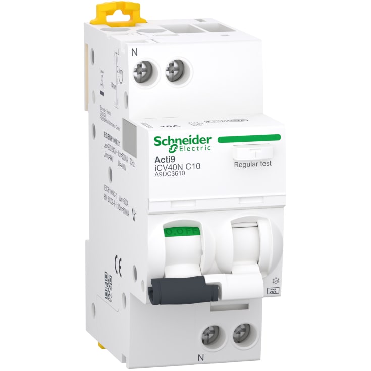 Schneider Acti9 HPFI kombiafbryder 1P+0 30 mA, 10 A