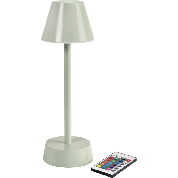 Duni Zelda oppladbar bordlampe, grønn
