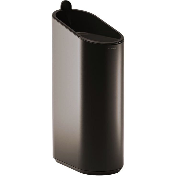 2 stk Cosmic Flat søppelbøtte, 2,5 liter, matt sort