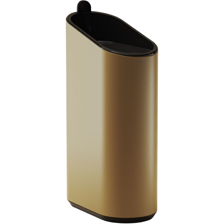 2 stk Cosmic Flat søppelbøtte, 2,5 liter, matt gull