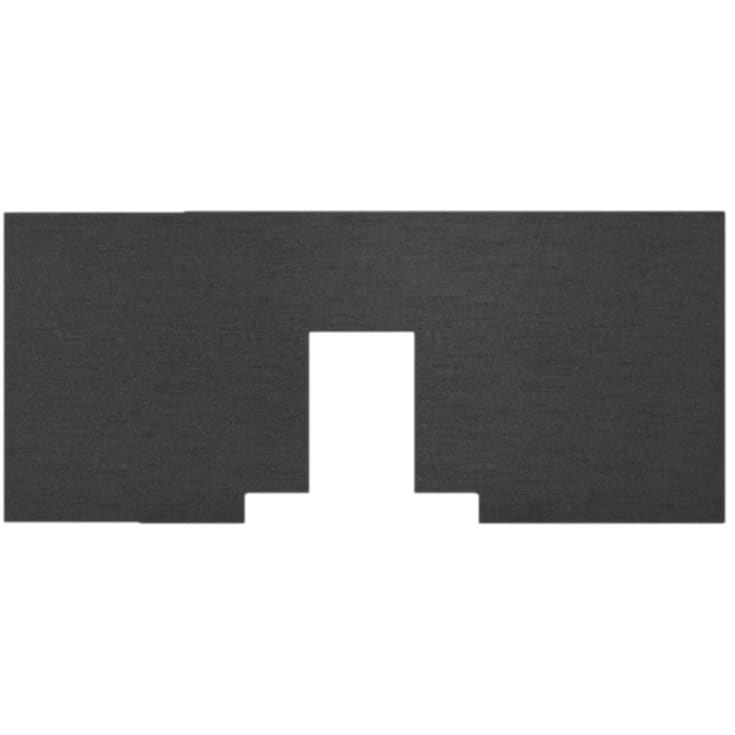 Linn Bad skuffematte øvre skuff, grunn skuff, 120 cm, sort matt