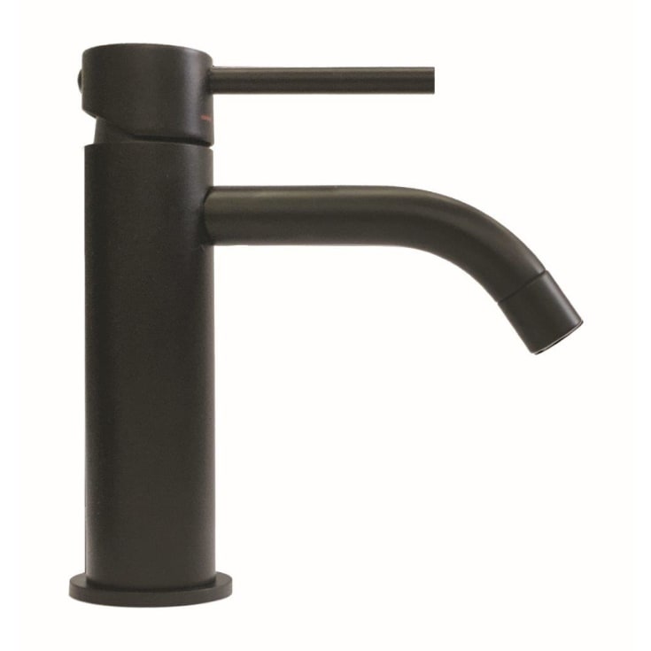 Nicobelli Light håndvaskarmatur, mat sort