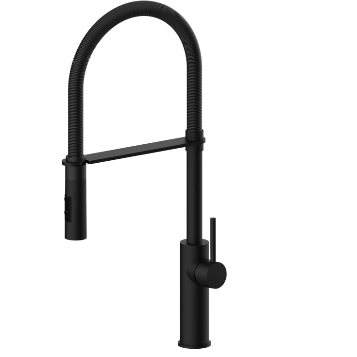 Nicobelli Paffoni Light køkkenarmatur, udtrækstud, mat sort