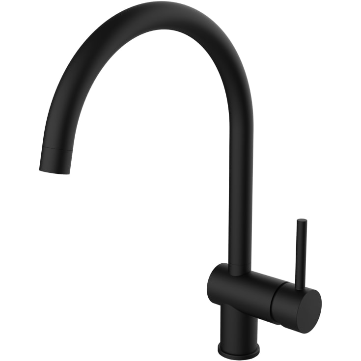 Nicobelli Paffoni Light Lux køkkenarmatur, mat sort