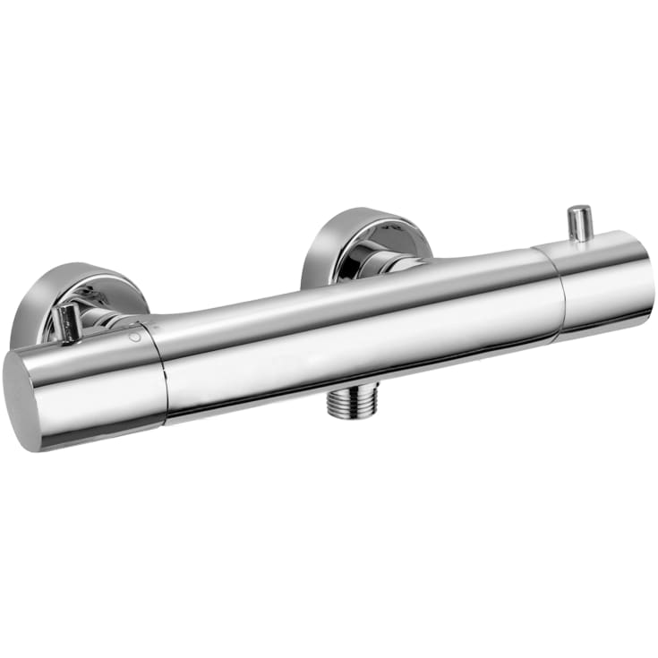 Nicobelli Light dusjbatteri, krom