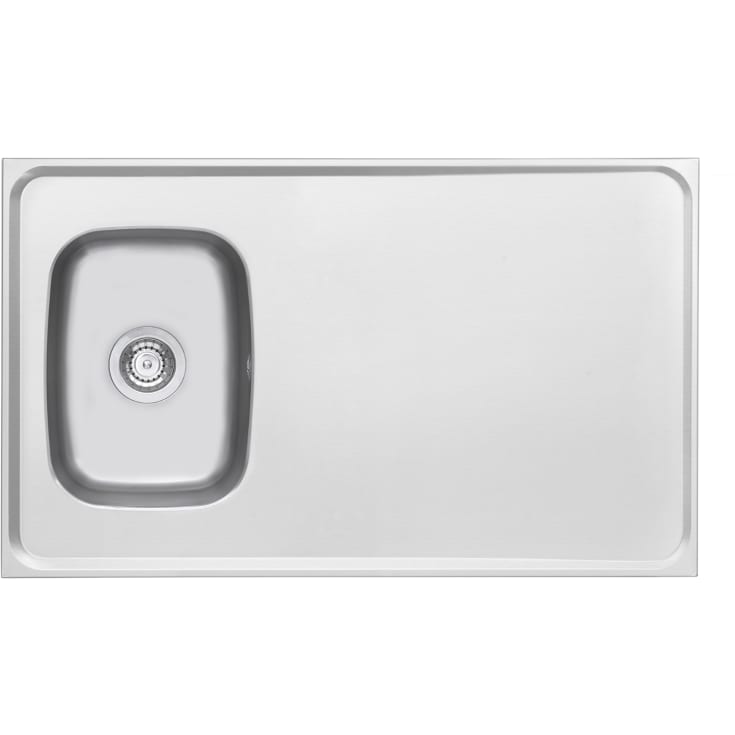 Contura Classic F 1000 stålbord, 100x60 cm, rustfritt stål