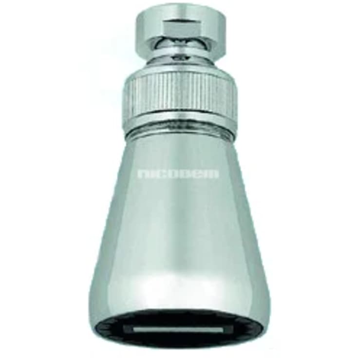 Nicobelli Perfecta Mini brusehoved, Ø4,6 cm, krom