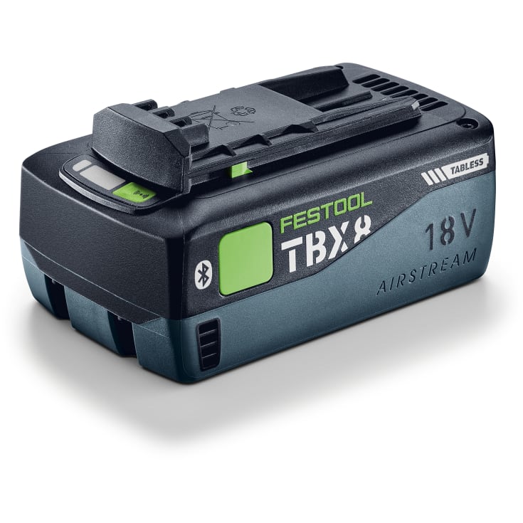 Festool tabless-batteri BP 18 TBX 8 ASI, 18 V/5,0 Ah