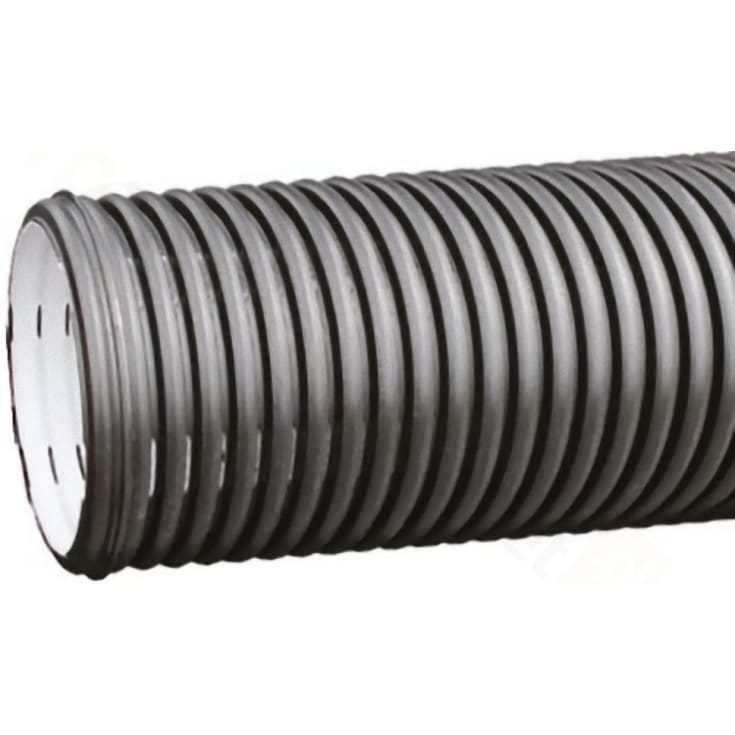 Kaczmarek 171/150 x 6000 mm PE SN8 fuldslidset rør med muffe