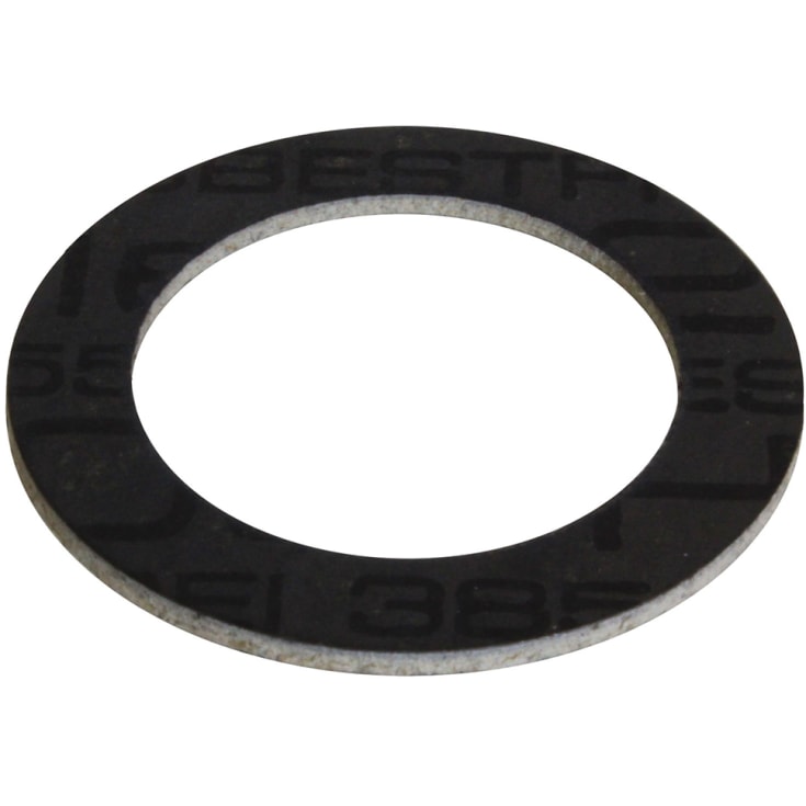 10 stk Tubman grafit fiberpakning, 24x18x2 mm, 3/4", 10 stk.