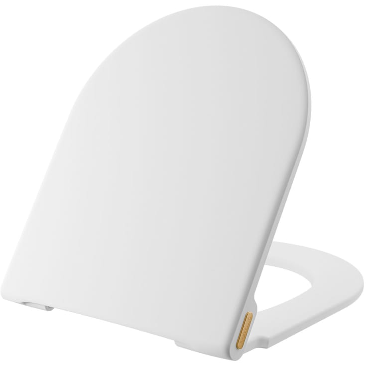 Pressalit Style D2 toalettsits, soft close, snabbfäste, matt vit