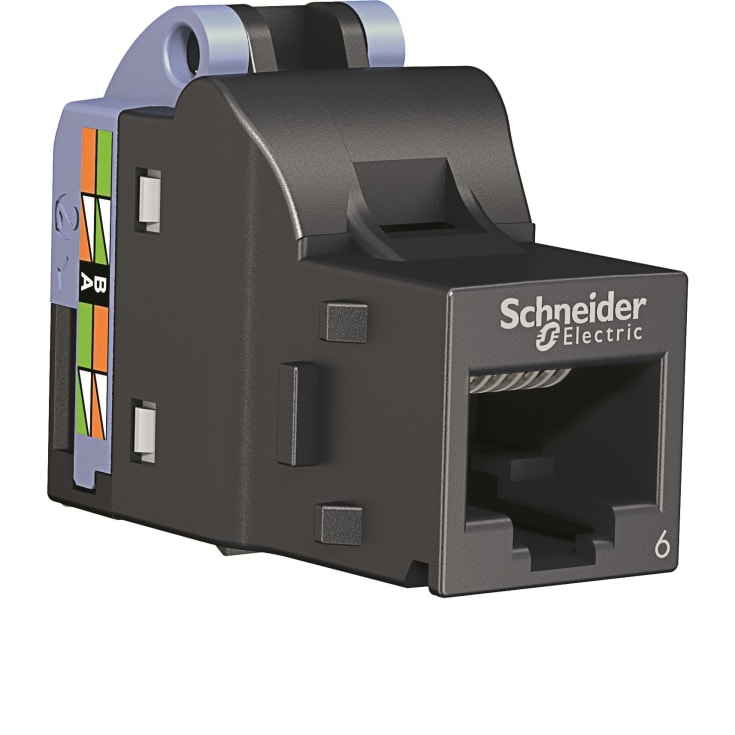 12 stk Actassi S-One RJ45 konnektor, Cat. 6, UTP