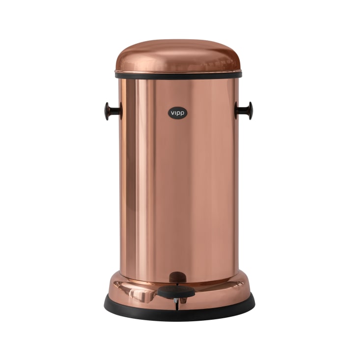 Vipp 15 affaldsspand, 14 liter, pedal, kobber