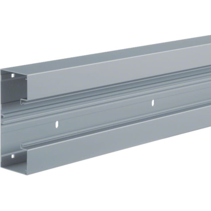 8 meter BRA65170 installationskanalbund i alu 68x170mm natureloxeret