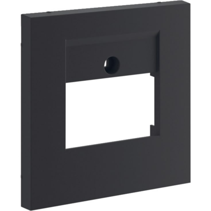 Afdækning Ecoline f HDMI, VGA, 1x eller 2xkeystone M55 RAL9011