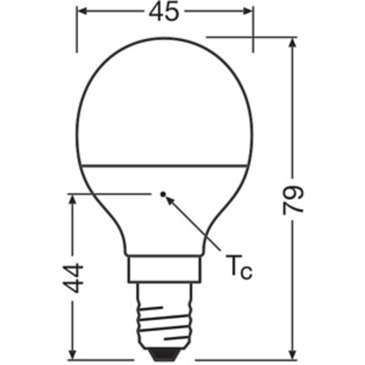 Ledvance Nature Loop E14 kronepære, 2700K, 4,9W