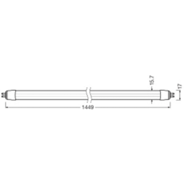 Ledvance Performance T5 lysrør, 145 cm, 18W, 4000K