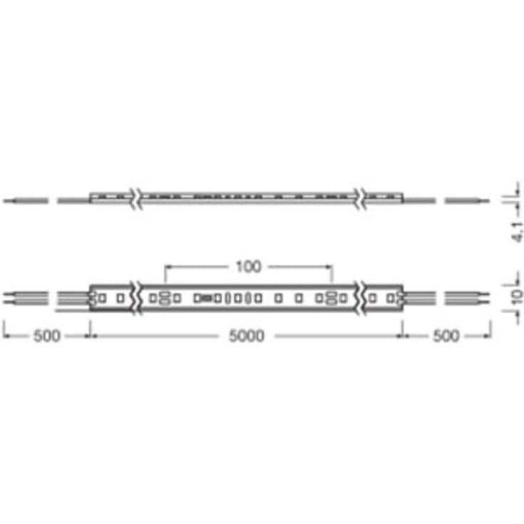 Ledvance Value Flex Protect LED strip, 16W, 2700K, 5 m