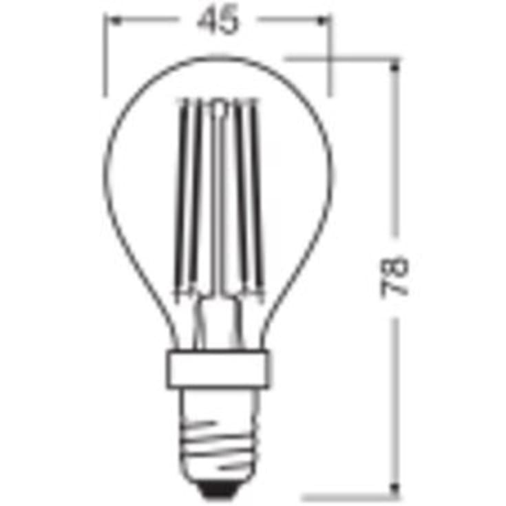 Osram Superstar Active & Relax E14 kronepære, 2700-4000K, 4W