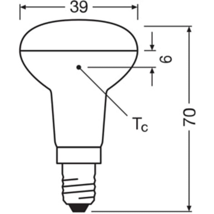 Osram Parathom E14 reflektorpære, 2700K, 1,5W