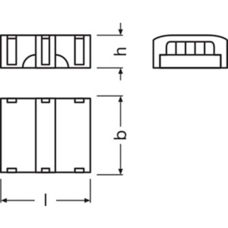 Ledvance Value RGB 4-pinners forlengelseskabel, 2-pk