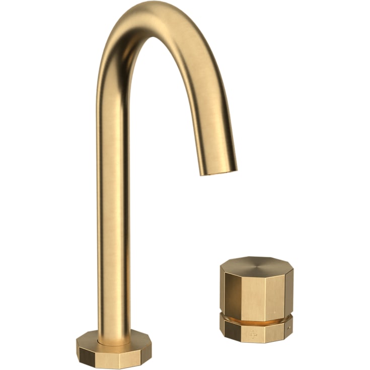 Toni Déca køkkenarmatur, børstet messing