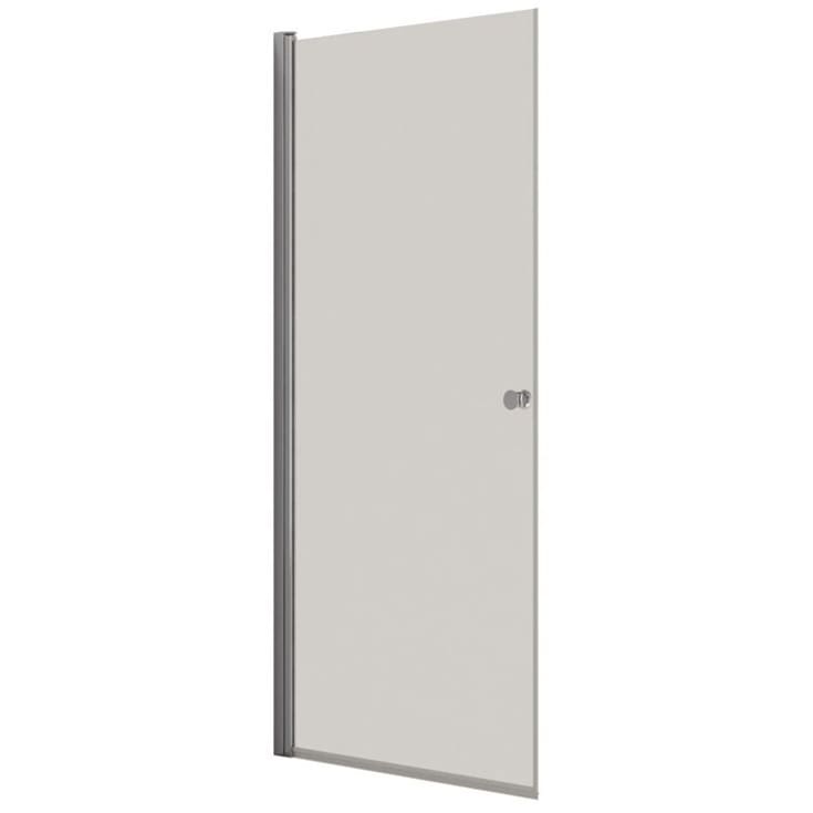 Dansani Match dusjdør, modell A, 97 cm, klart glass, krom profil