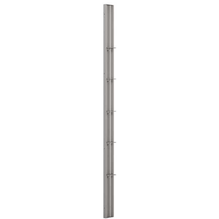 Dansani Match Tower dusjhylle, modell D, 10 cm, satin profil