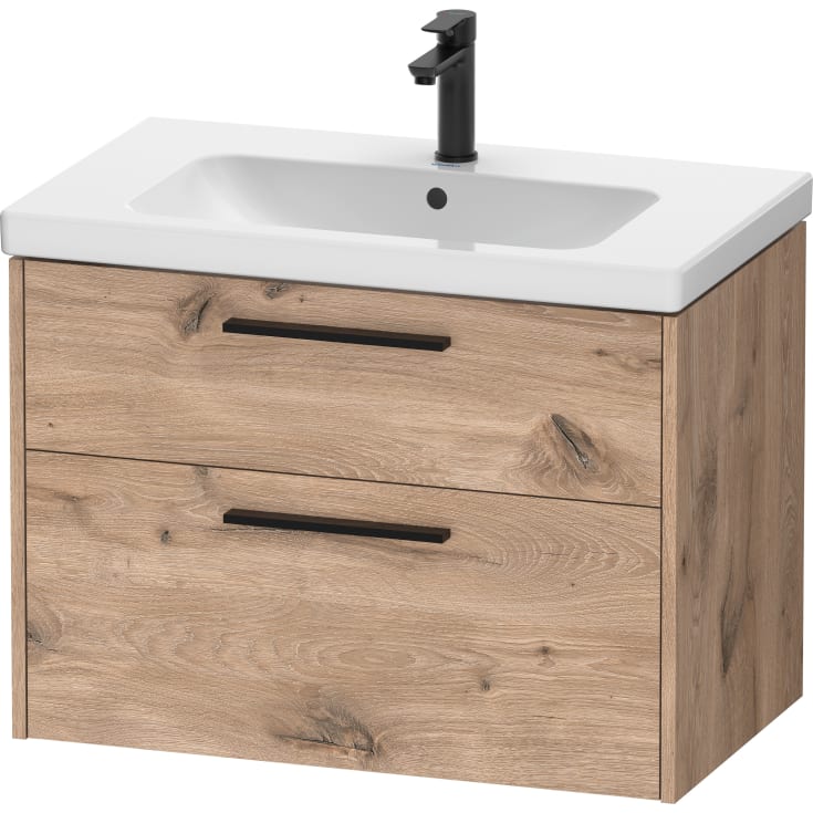 Duravit D-Code tvättställsunderskåp, 78,4x46 cm, ek