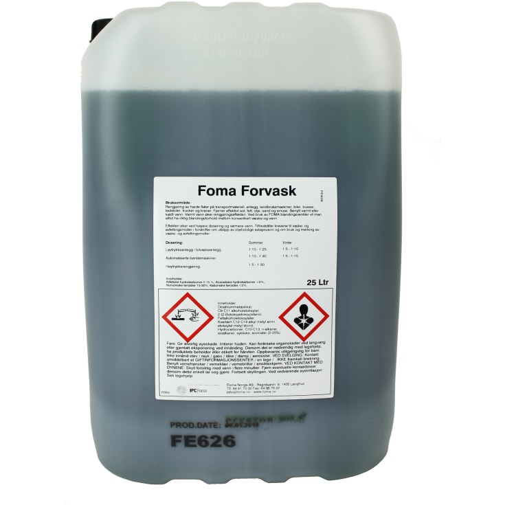 Foma forvask
