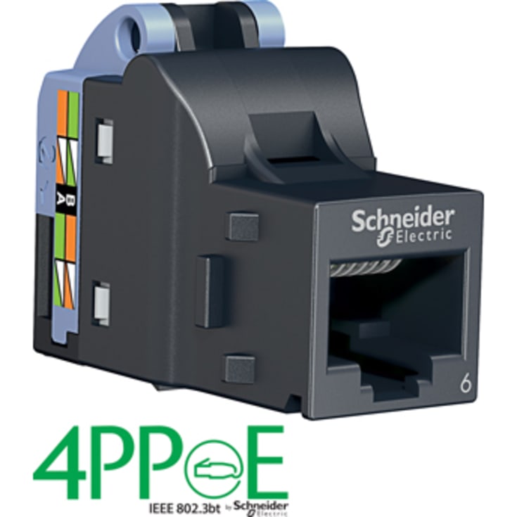 12 stk Actassi S-One RJ45 konnektor, Cat. 6, UTP