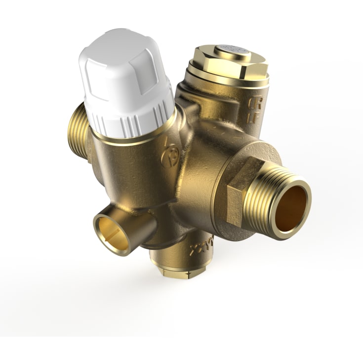 Pettinaroli cirkulationsventil, nippel/nippel, 3/4"