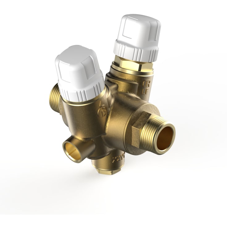 Pettinaroli cirkulationsventil, nippel/nippel, 3/4"