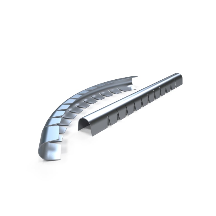 20 st Däcksräcke Flexibel böjning 28 mm