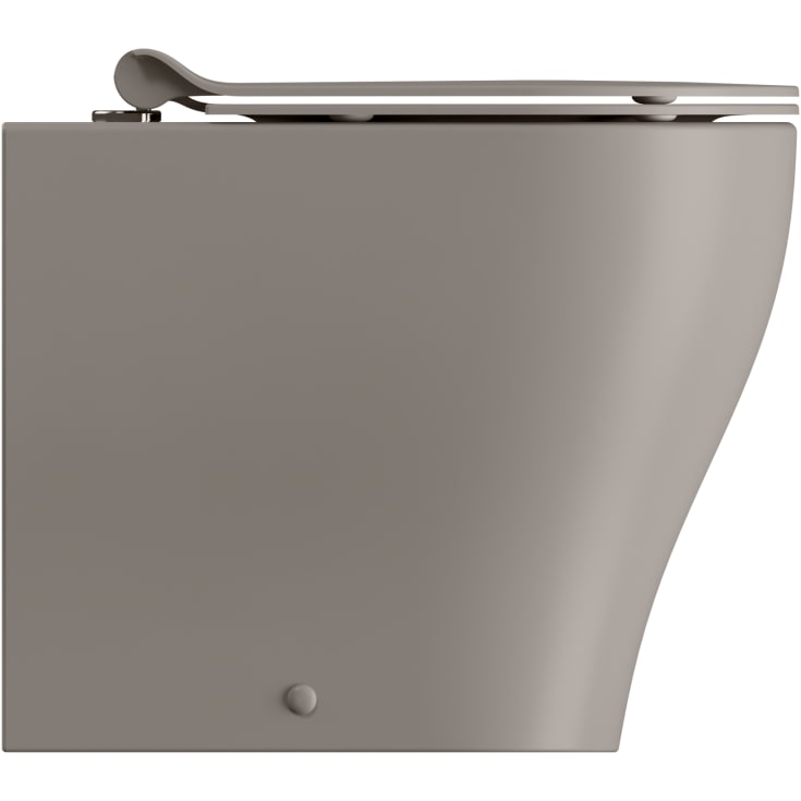 GSI Tono toalett, back-to-wall, uten spylekant, brun