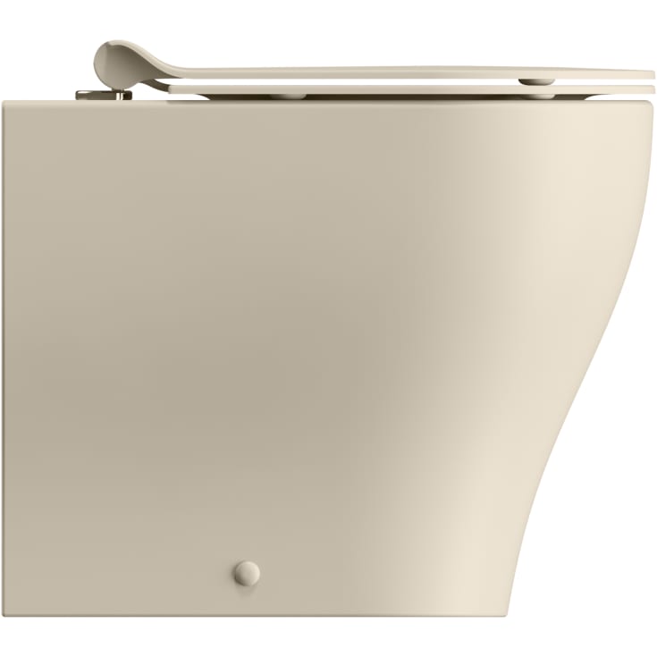 GSI Tono toalett, back-to-wall, utan spolkant, beige