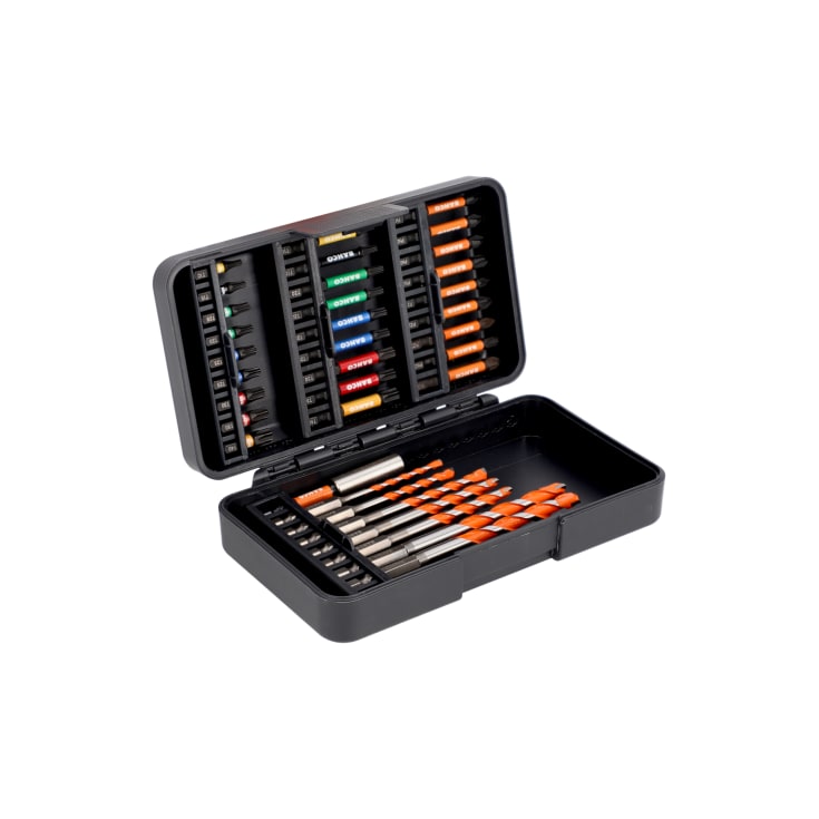 Bahco slagbitsett 66IM/35C7CT, 1/4" bits og multibor, 35 deler