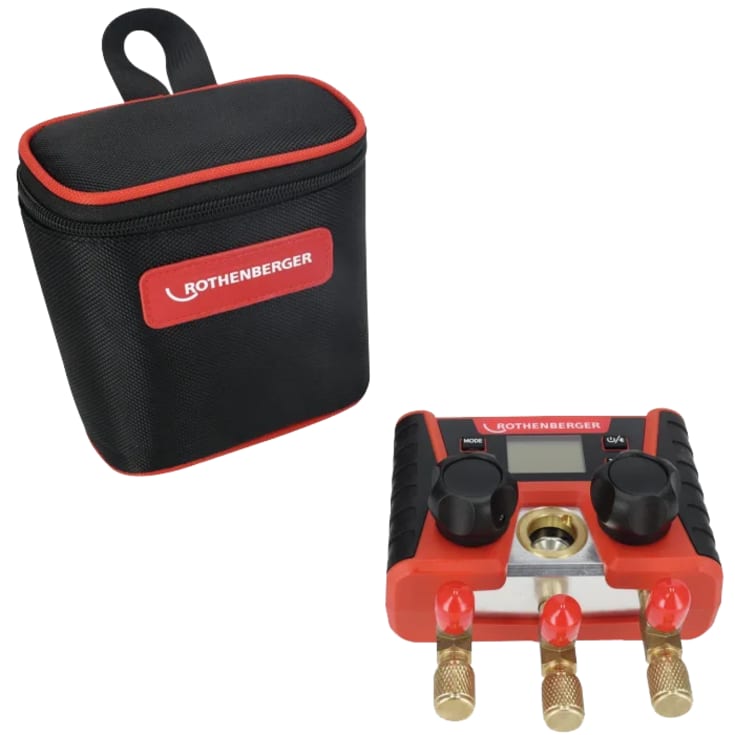 Rothenberger ROCOOL mini manifold til klimaanlæg og varmepumper
