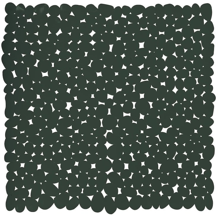 Spirella Galets baderomsmatte, 53x53 cm, grønn